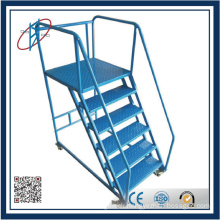 Galvanized Steel Ladder For Book Case